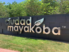 Casa RuiSu 2 plantas Amueblada alberca en Playa del Carmen Mayakoba seguridad bien ubicada jardines senderos comercios